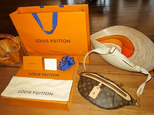 Mint louis vuitton - belt, bag