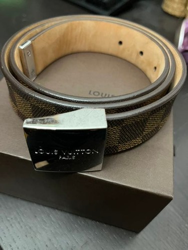 Louis vuitton damier belt - louis,