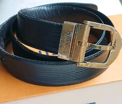 Louis vuitton belt epi leather - louis,
