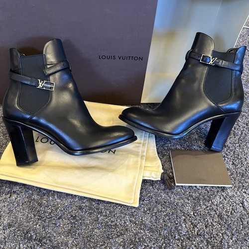 Louis vuitton black leather - black,