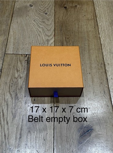 Louis vuitton belt empty - empty, box